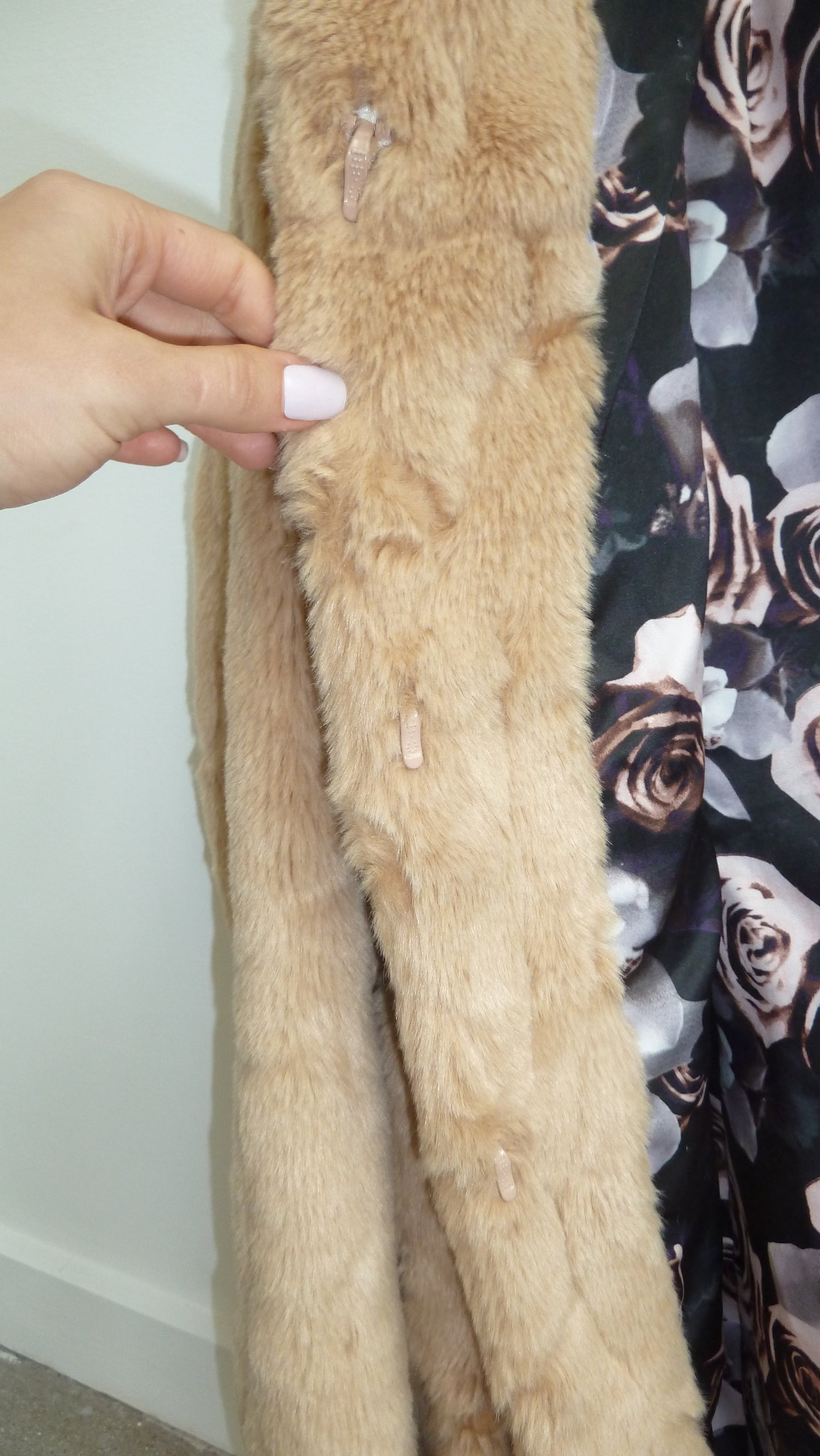 Tan Faux Fur