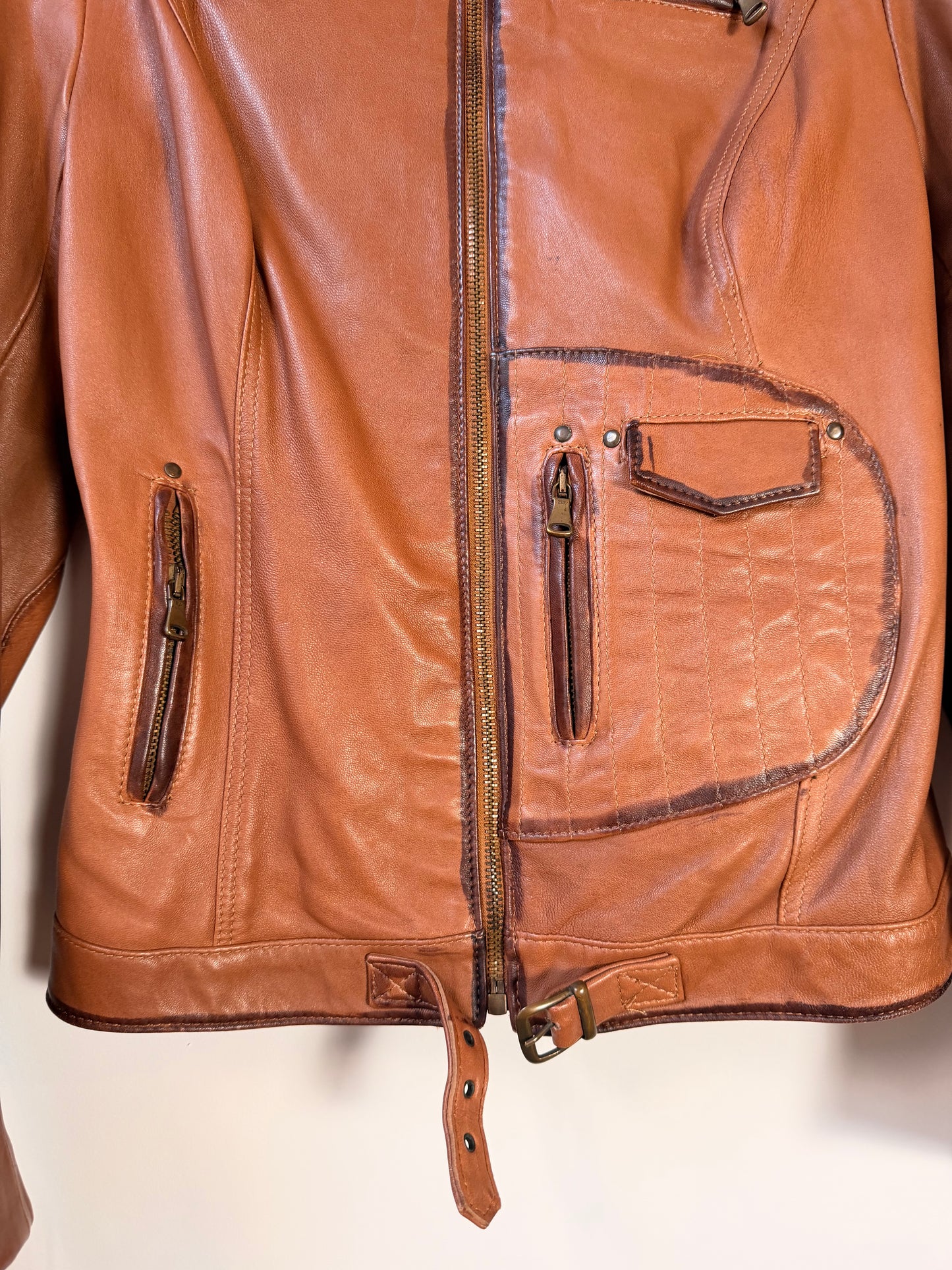Italian Designer Biker Jacket