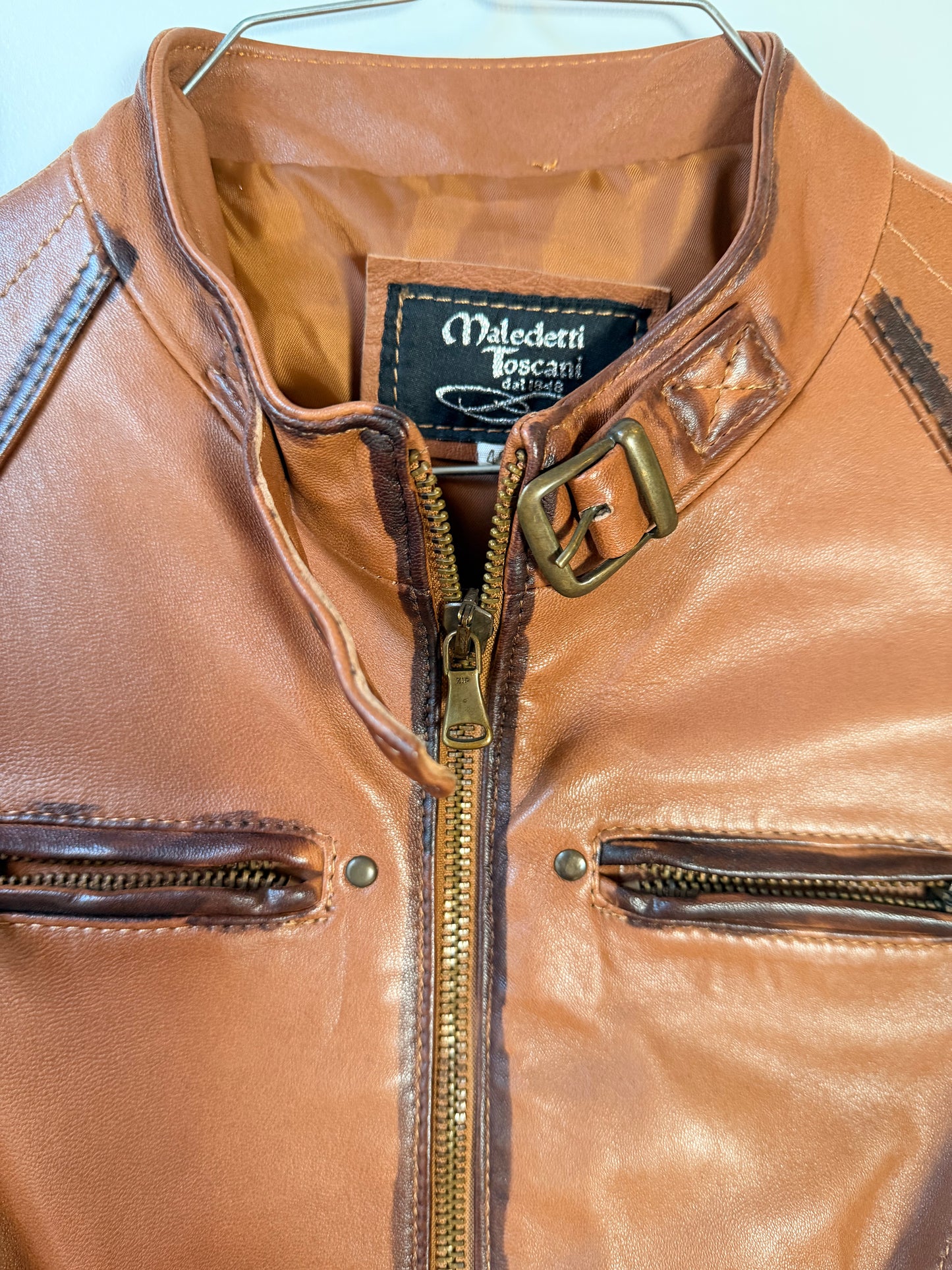 Italian Designer Biker Jacket