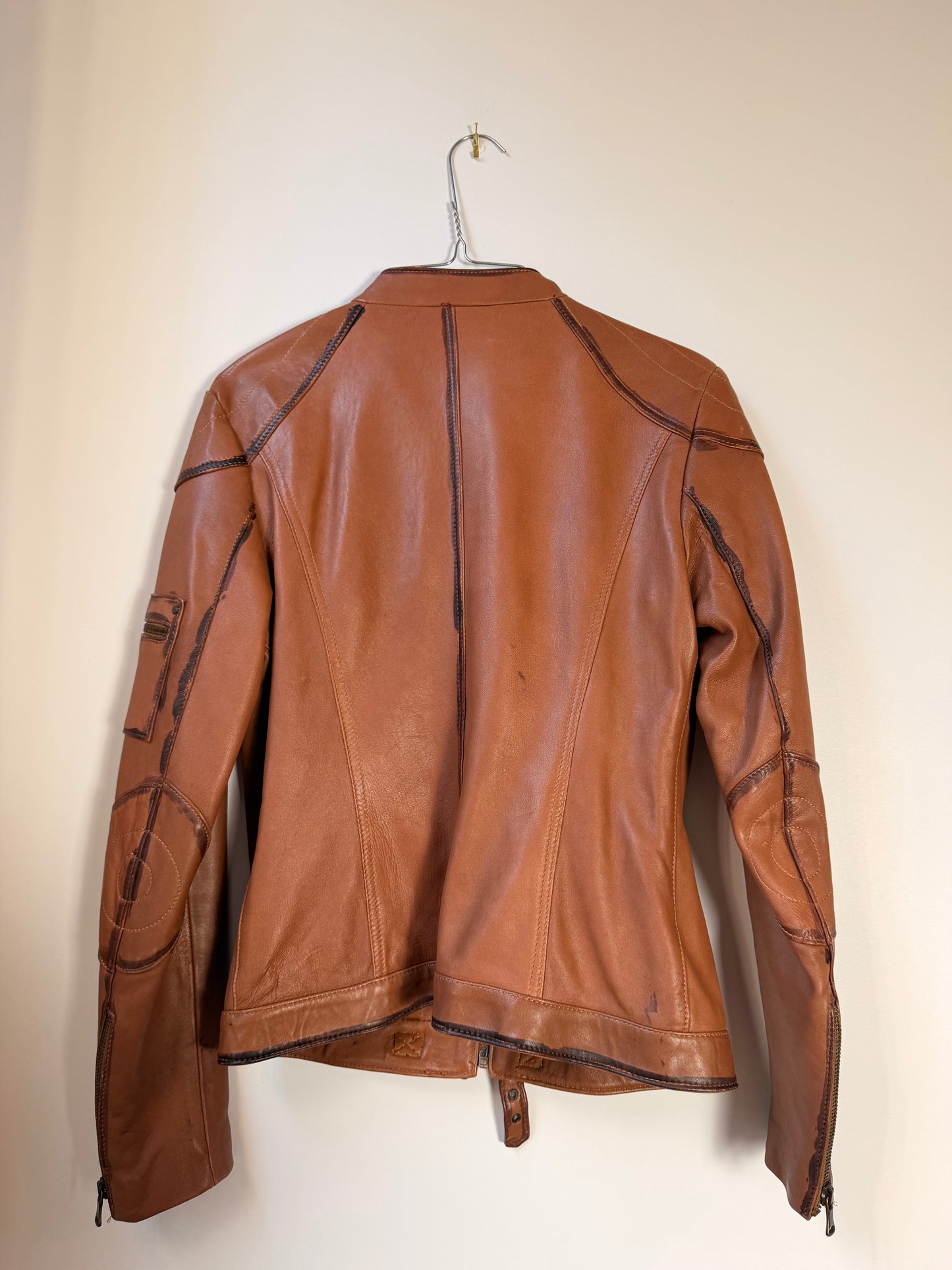 Italian Designer Biker Jacket