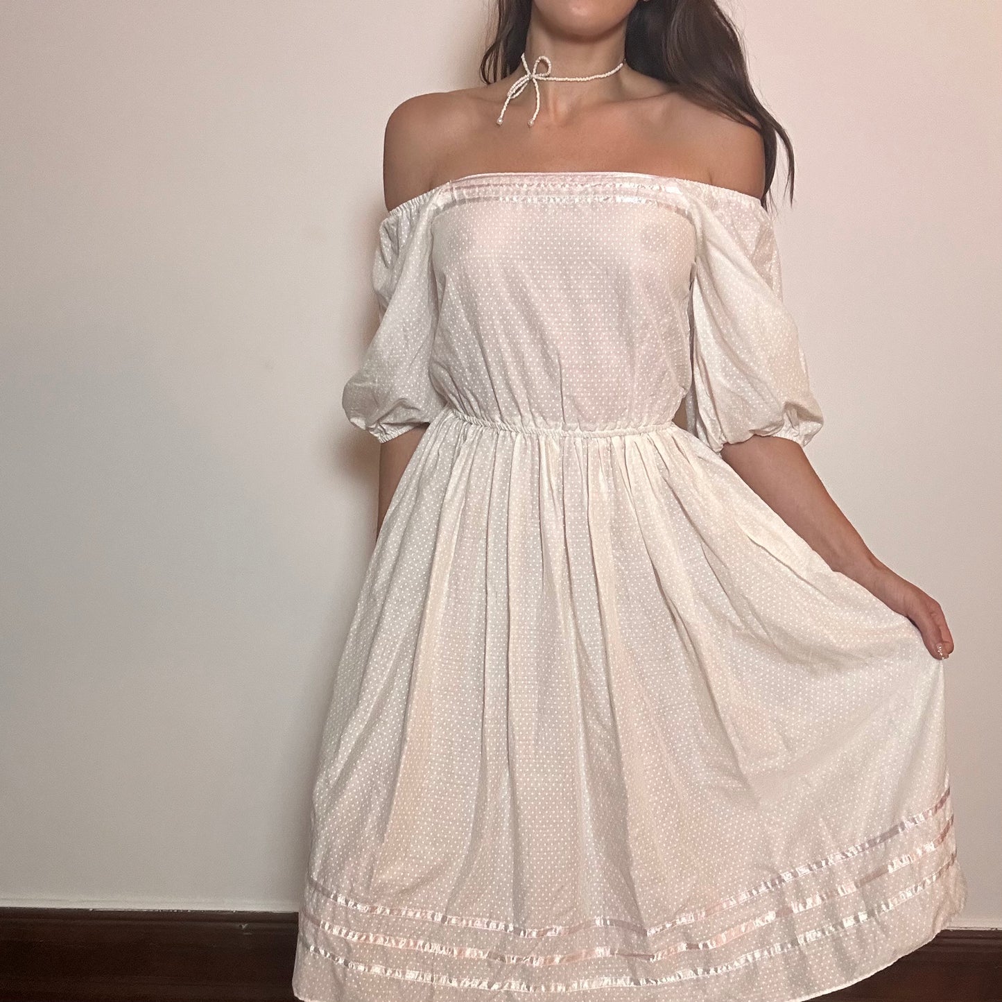 60's/70's Peasant Dress