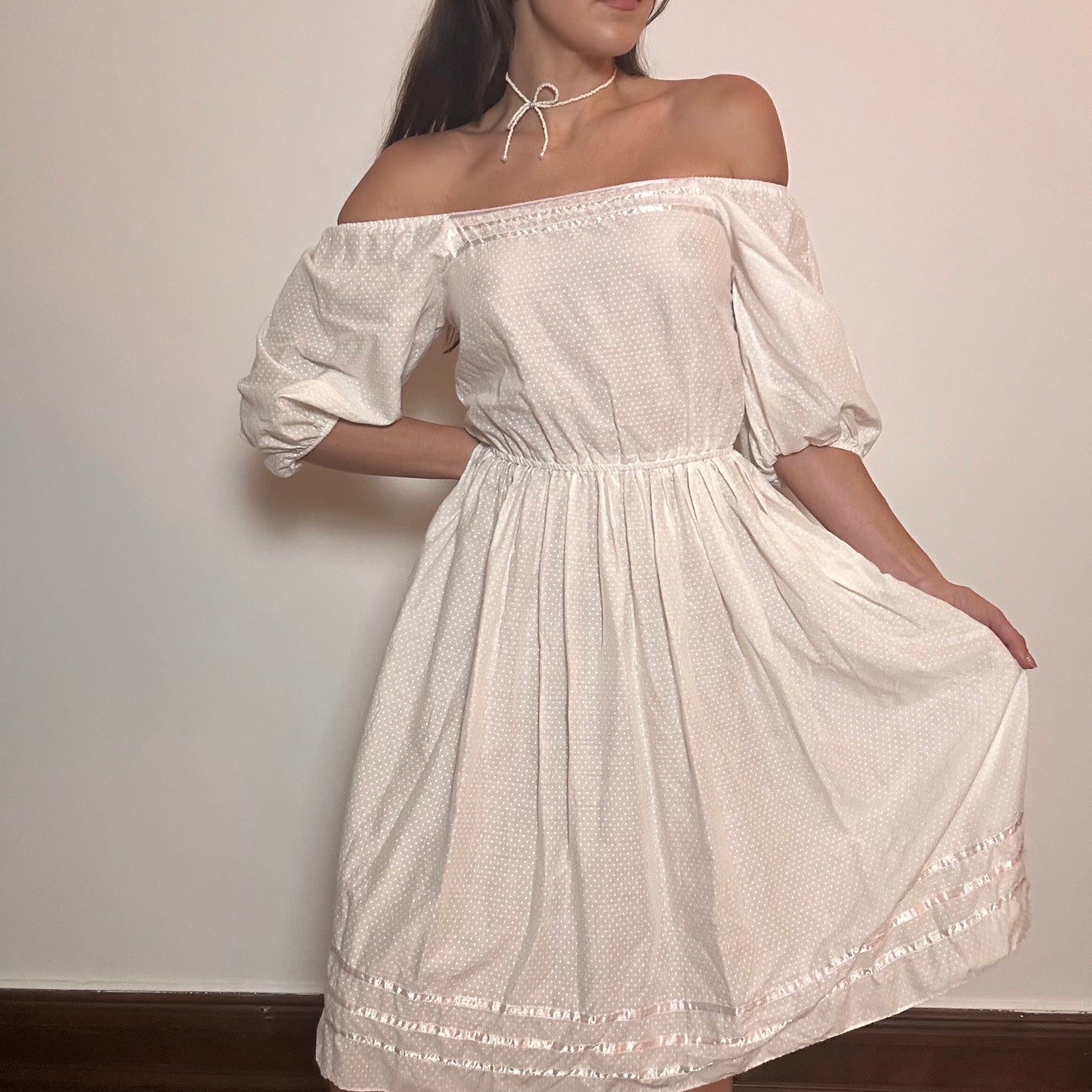 60's/70's Peasant Dress
