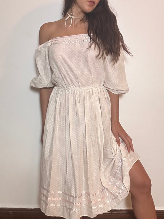 60's/70's Peasant Dress