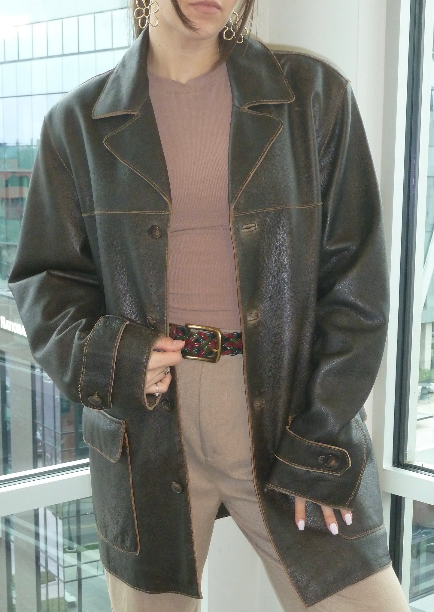 90's Rogue Brown Leather